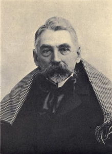 Portrait of Stéphane Mallarmé taken in 1900.