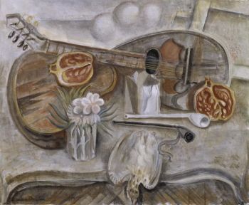 Pedestal Table in the Studio (1922)
