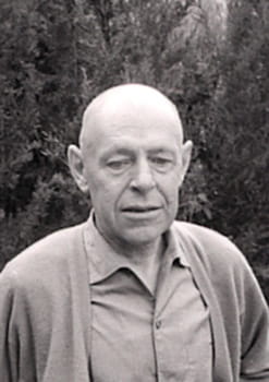 French artist Jean Dubuffet, a pioneer of Matter Painting or <i>hautes pâtes</i>