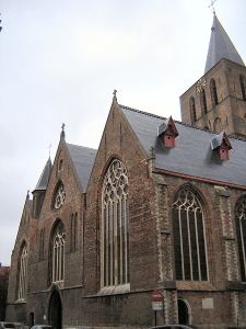 Memling is buried in Sint-Gilliskerk (Saint Giles Church) in Bruges