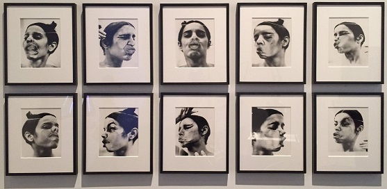 <i>Untitled (Glass on Body Imprints - Face)</i> (1972) By Ana Mendieta