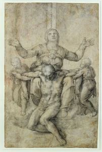 Pietà for Vittoria Colonna (1546), Isabella Stewart Gardner Museum, Boston