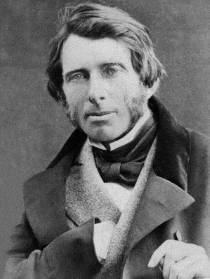 Photograph of art critic John Ruskin from 1863. Ruskin's writings played a key role in inspiring the formation of the Pre-Raphaelite Brotherhood.