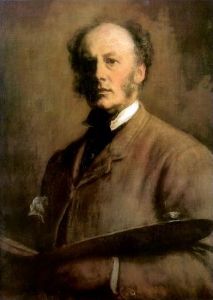John Everett Millais's self-portrait, created in 1881.
