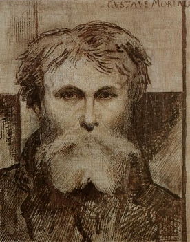 Moreau's <i>Self-portrait</i> (1872)