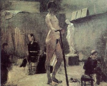 <i>The Study of Gustave Moreau</i> (1894-5) by Henri Matisse