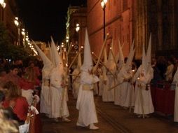 Brotherhood Penitents during Holy Week, Seville