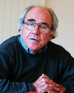 French philosopher Jean Baudrillard in 2004.