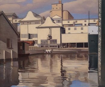 Charles Sheeler's River Rouge Plant (1932)