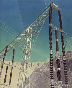 Charles Sheeler: <i>Conversation - Sky and Earth</i> (1940). For Sheeler industry was the “new church”, although not everyone viewed his images with the same enthusiasm.