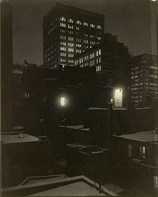 Alfred Stieglitz: <i>From the Back Window at 291</i>. Through his influential gallery at 291 Fifth Avenue, Stieglitz helped facilitate the birth of an American avant-garde.