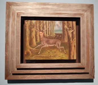 Kahlo and Rahon were close friends, bonding over their shared experiences of debilitating injuries. Kahlo's <i>The Wounded Deer</i> (1946) shares obvious similarities with Rahon's, <i>The Wounded Cat</i>, produced that same year.