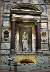 Tomb of Raphael in the Pantheon, Rome