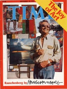 Rauschenberg graced a November 1976 cover of <i>Time</i> magazine.