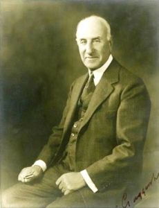 Photograph of Solomon R. Guggenheim.
