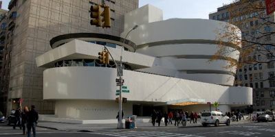 Guggenheim Museum, New York City. While Hilla Rebay selected and worked with famed architect Frank Lloyd Wright to design the permanent new home of the Guggenheim Museum, when it finally opened in 1959, Rebay was no longer affiliated with the museum and Wright had died.