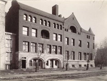 Richardson designed several houses in the last years of his career, including this fine residence for John Hay in Washington, D.C. in 1884.