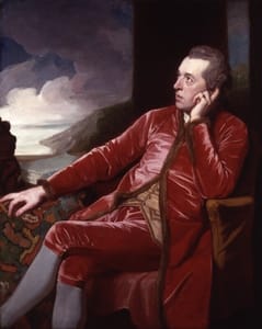 Romney painted this portrait of his friend, Richard Cumberland (c. 1776). The dramatist and biographer helped connect the artist with new patrons.
