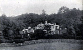 Brantwood, the house overlooking Coniston Water in the Lake District where Ruskin spent his final years.