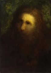<i>Portrait of Albert Pinkham Ryder</i>. Artist unidentified, but formerly attributed to Robert Loftin Newman