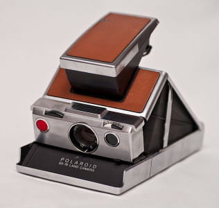 The Polaroid SX-70 first went into production in 1972. Samaras was one of the first artists to recognize the creative possibilities for the new technology.