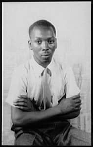 Of her role as his teacher, painter Jacob Lewis (pictured) stated: “[Savage] was very influential in making me a professional. [...] She believed in people. Not just me, but many, many of the artists around”.