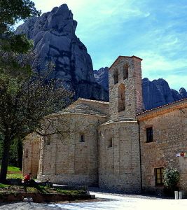 Santa Cecilia de Montserrat, a thousand-year-old monastery that sits on the hills above Barcelona. Scully described his permanent installation at the monastery as the most “significant and important” work of his career.