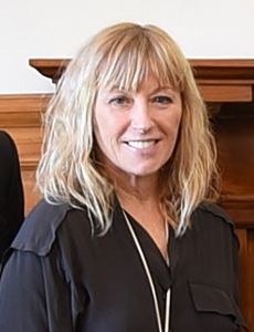 Cindy Sherman photographed at a lunch held in her honour at Government House, Wellington, in September 2016.