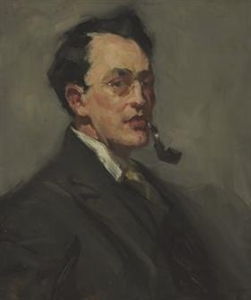 Portrait of John Sloan by Robert Henri (before 1929)