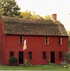 The Stuart family home in Newport, Rhode Island was inherited by Stuart's mother, Elizabeth.