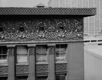 Louis Sullivan - cornice - Wainwright Building, Seventh + Chestnut Streets, Saint Louis, Missouri