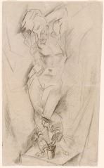 Morgan Russell's <i>Study for 'Synchromy in Green'</i> (1912-1913), the first Synchromist work to be exhibited