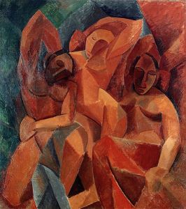 Pablo Picasso, <i>Three Women</i> (1908), an important early touchstone for the development of Synchromism