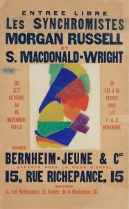 Morgan Russell's Bernheim-Jeune & Cie. Galleries Exhibition Poster (1913)