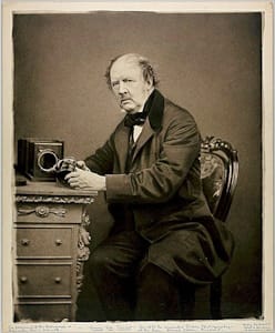 A 1864 portrait of Talbot by photographer John Moffat