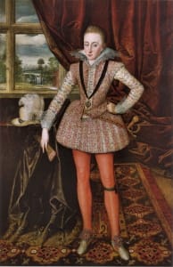 Robert Peake the Elder's portrait of Henry Frederick, Prince of Wales (1610) depicts both the lavish clothing and interior tapestries that transcended utilitarian function and became symbols of wealth and power.
