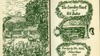John Minton's illustrations for the 1949 book Country Heart, by H.E. Bates.