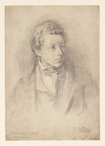 George Richmond, <i>Portrait of Henry Walter</i> (1829)