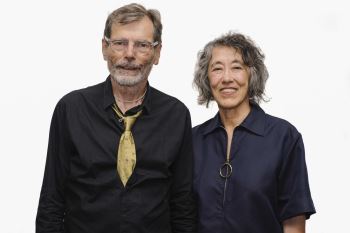 Richard Tuttle and wife Mei-mei Berssenbrugge