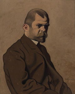 Félix Vallotton's 1902 <i>Portrait of Ambroise Vollard</i>.