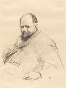 Portrait of Vollard by Jean-Louis Forain (c. 1910)