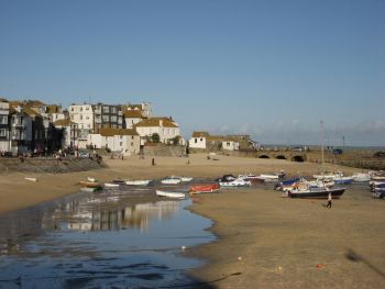 St. Ives Wharf, Cornwall, England in 2010.