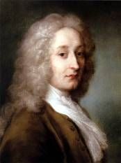 <i>Portrait of Jean-Antoine Watteau</i> by noted portraitist Rosalba Carriera (1721). Pastel, Collection of the Museo Civico, Treviso, Italy