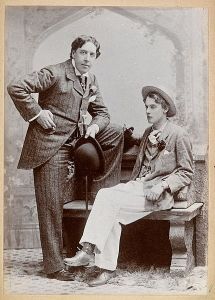 Oscar Wilde with Lord Alfred Douglas, May 1893.