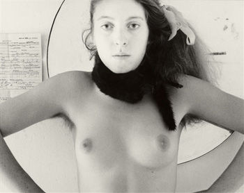 Woodman's self-portrait taken in New York just months before her suicide (1980-1981)