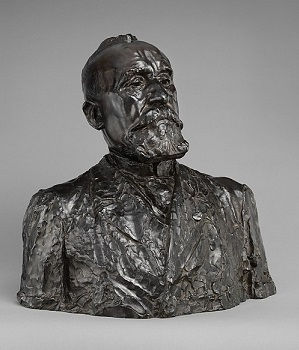 تمثال نصفي لأوغست رودين لبيير بوفيس دي شافان (1890)