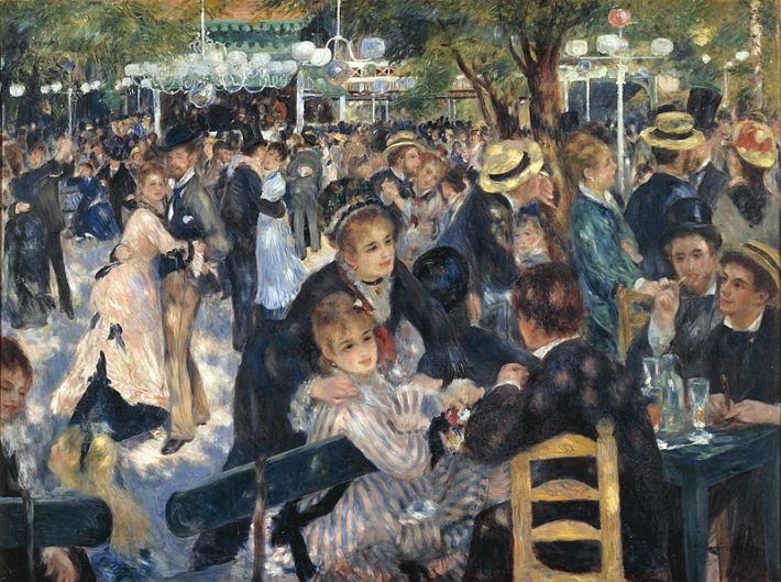 Renoir's <i>Dance at Le moulin de la Galette</i> (1876)