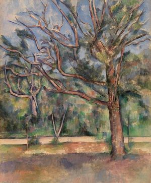 Paul Cézanne's <i>Trees and Road</i> (1890)