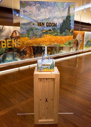 The Van Gogh edition of the Louis Vuitton and Jeff Koons handbag collaboration (2017)