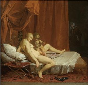 <i>Venus and Cupid</i> by Nikolaus Knupfer